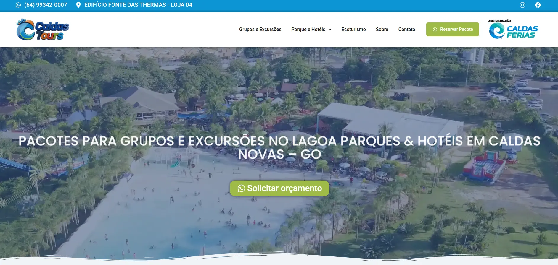 Caldas Tours — projeto DigiMakers em Ribeirão Preto