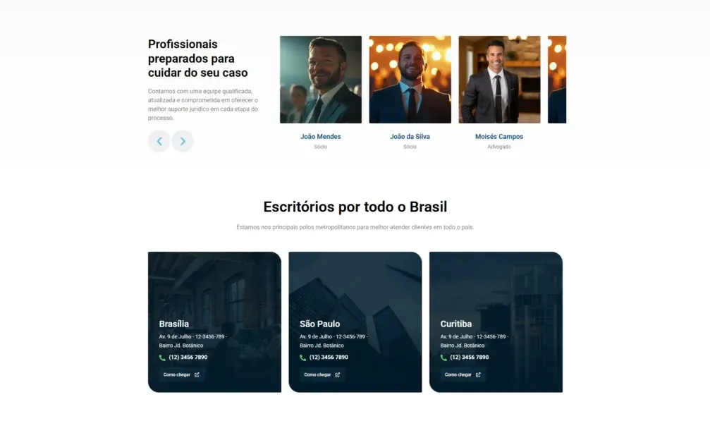 Modelo de site para advocacia ADV 5 - imagem 3