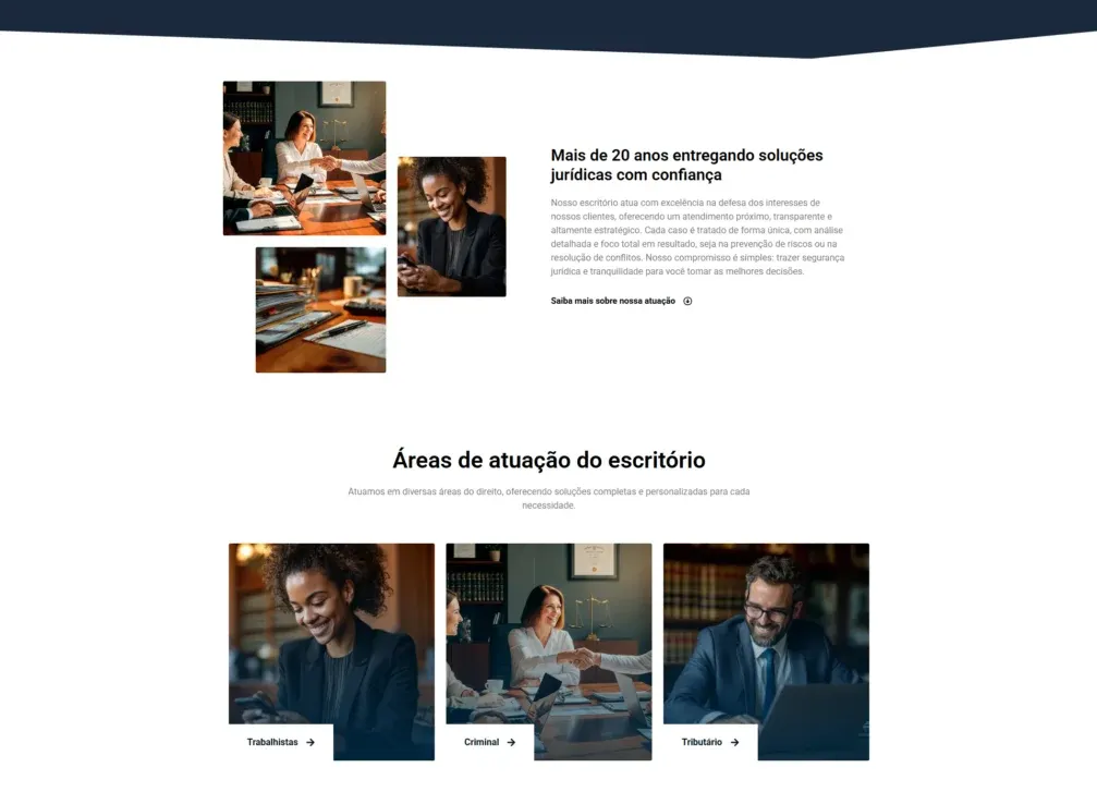 Modelo de site para advocacia ADV 5 - imagem 1