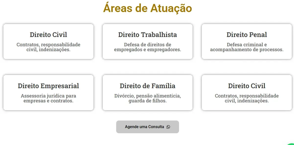 Modelo de site para advocacia ADV 1 — imagem 2
