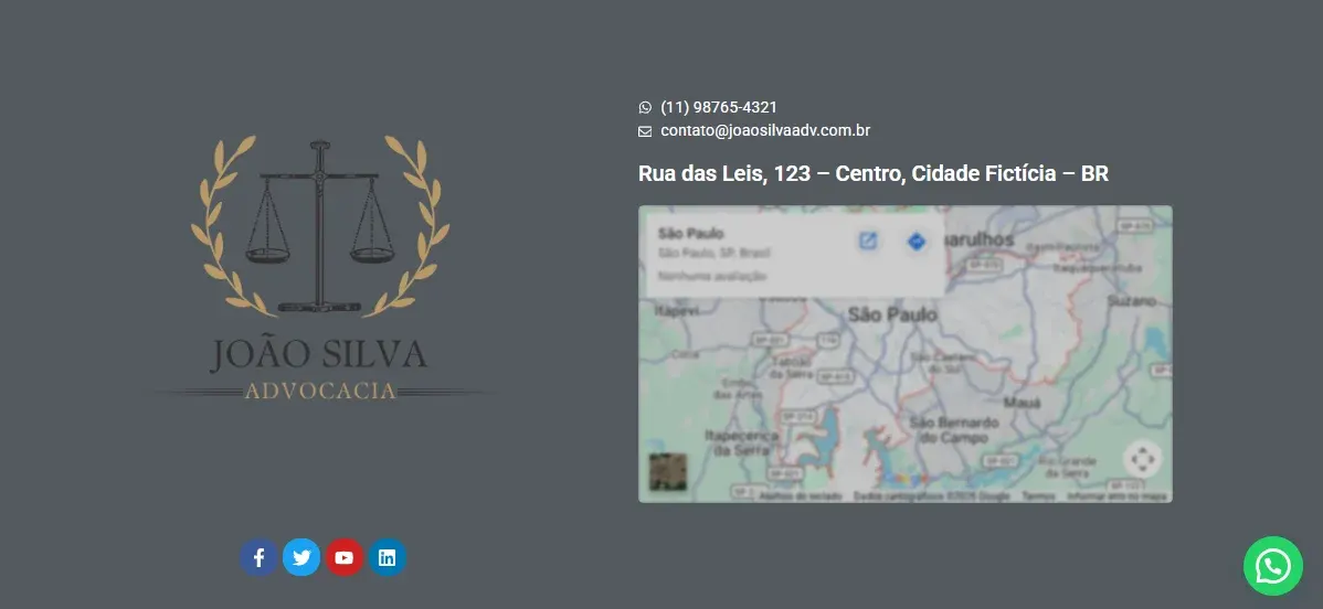 Modelo de site para advocacia ADV 1 — imagem 3