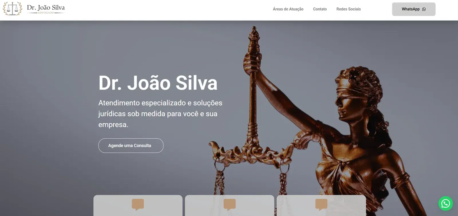 Modelo de site para advocacia ADV 1 — imagem 6