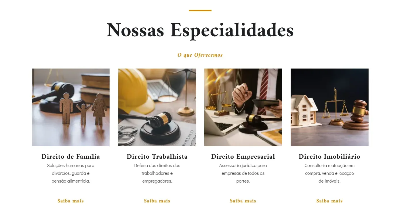 Modelo de site para advocacia ADV 3 — imagem 1