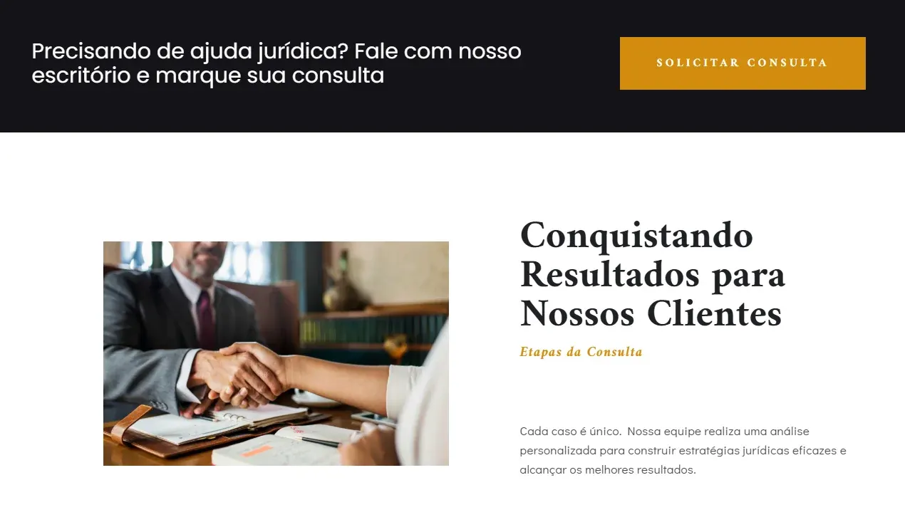 Modelo de site para advocacia ADV 3 — imagem 4