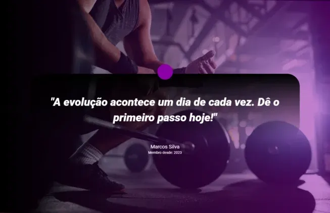 Modelo de site para Academias - imagem 3