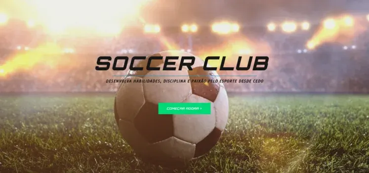 Modelo de site para Esportes - imagem 5