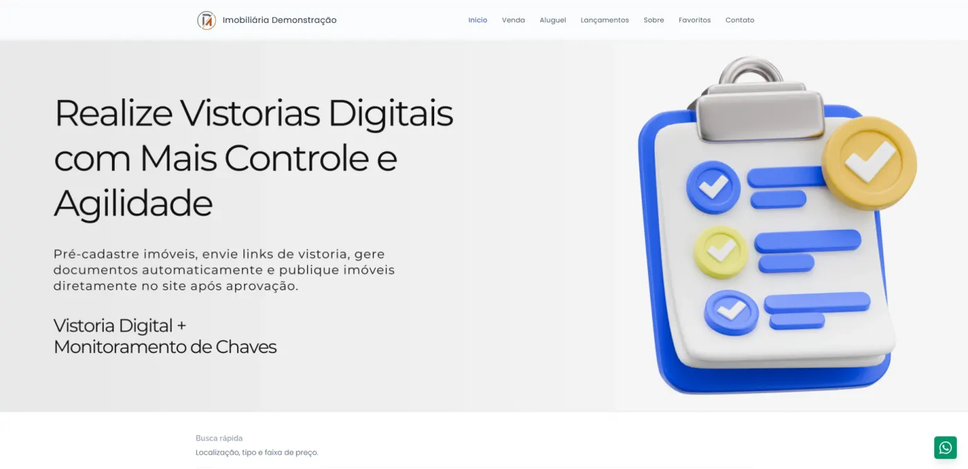 Template Minimalista