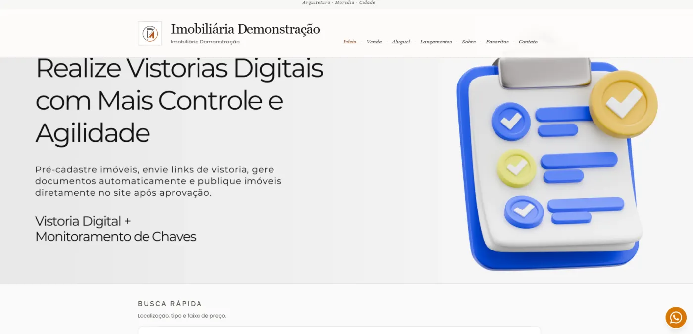 Template Revista